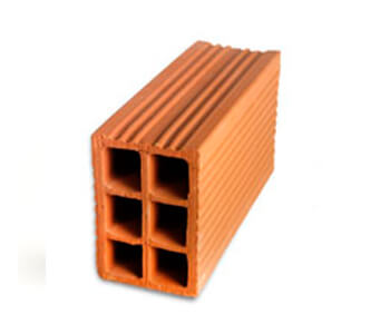 Ladrillo Hueco 12 x 18 x 33 (6 tubos)
