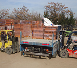 Entrega de Materiales en Obra